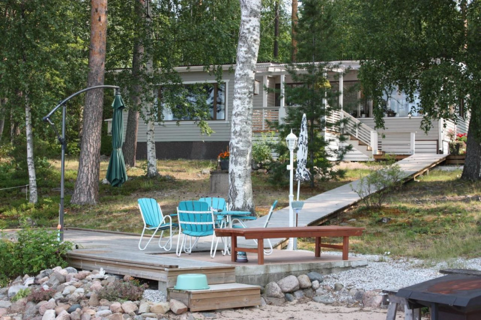 Дом на берегу озера в Тайпалсаари, Финляндия